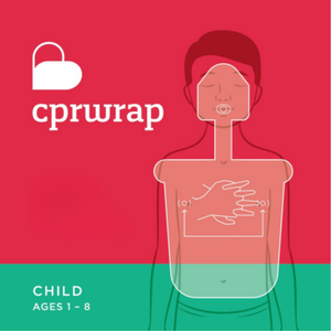 Ayuda CPRWrap™ para niños, edades de 1 a 8 años