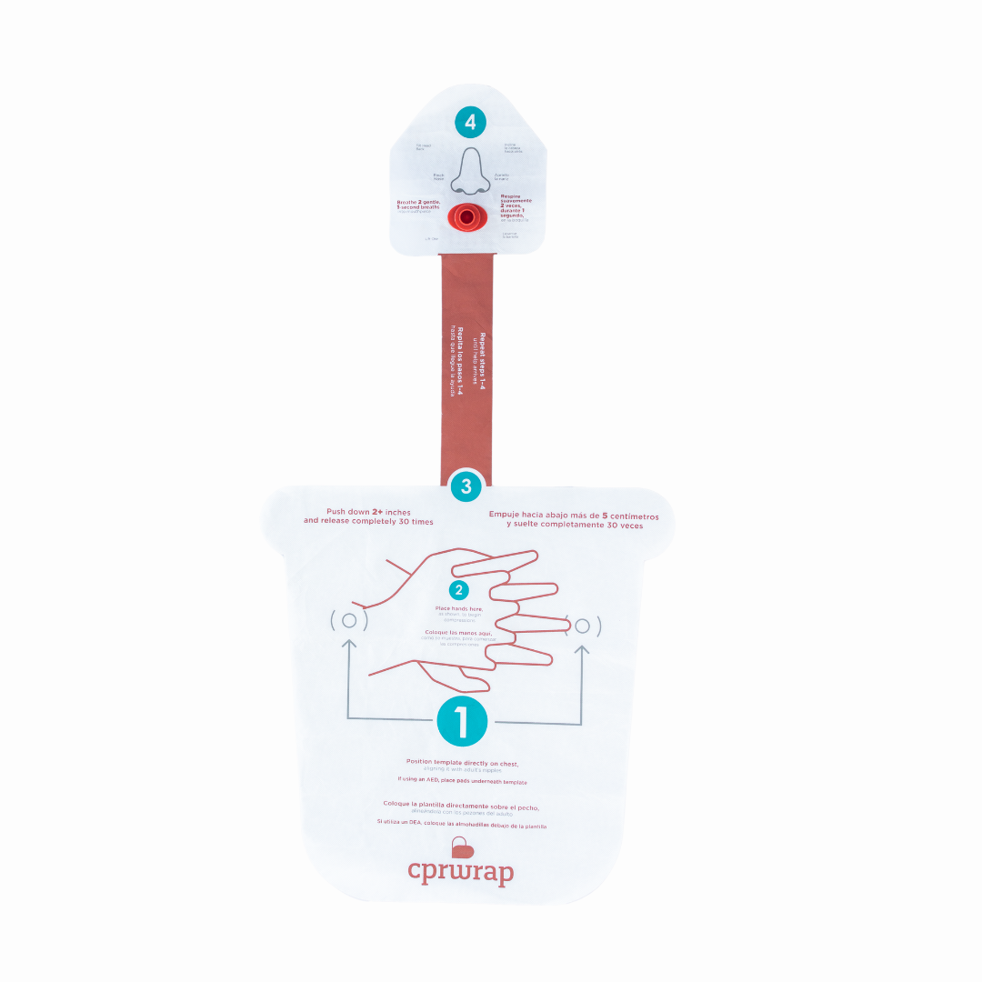 Cpr Foldable CPR Wrap | A CPR Tool For First Aid Kits